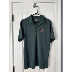 Nike Golf Tour Performance Disney Parks Grumpy Polo Dri Fit Men's S Dark Green